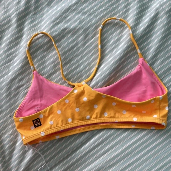 Jolyn NWT small bikini set with rash guard “ItsyBitsy” pattern Jolyn x Tiarah - Picture 5 of 8